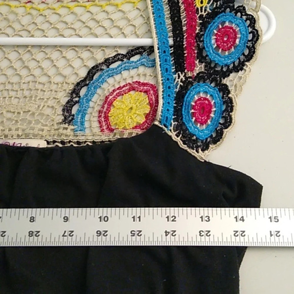 AS U WISH, CROCHET BOHO MINI DRESS OR SWIM COVER-UP - Picture 5 of 9